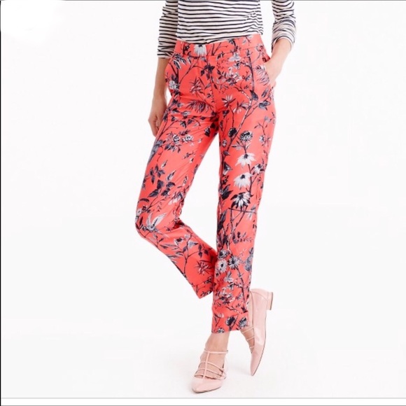 J Crew Collection Ratti Monkey print silk pants - Picture 2 of 11